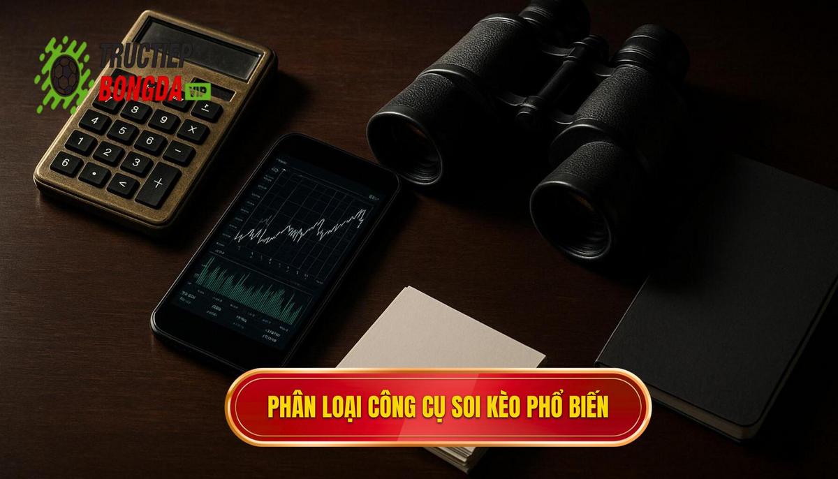 Phân loại các công cụ soi kèo phổ biến trên thị trường