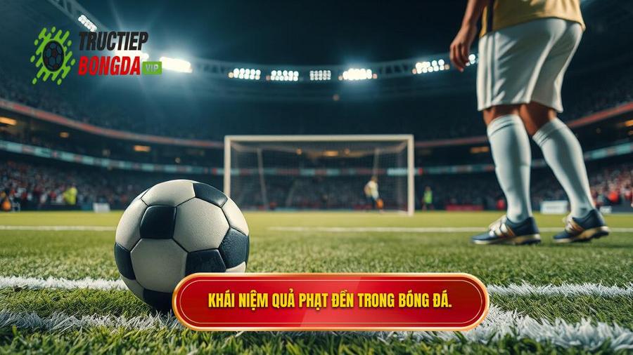 1. Khái niệm quả phạt đền trong bóng đá.