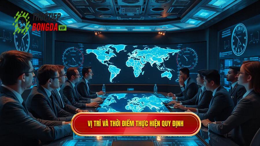 1. Vị trí và thời điểm thực hiện quy định