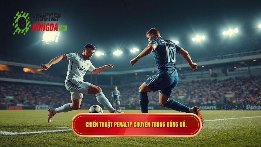 3. Chiến thuật Penalty chuyền trong bóng đá.