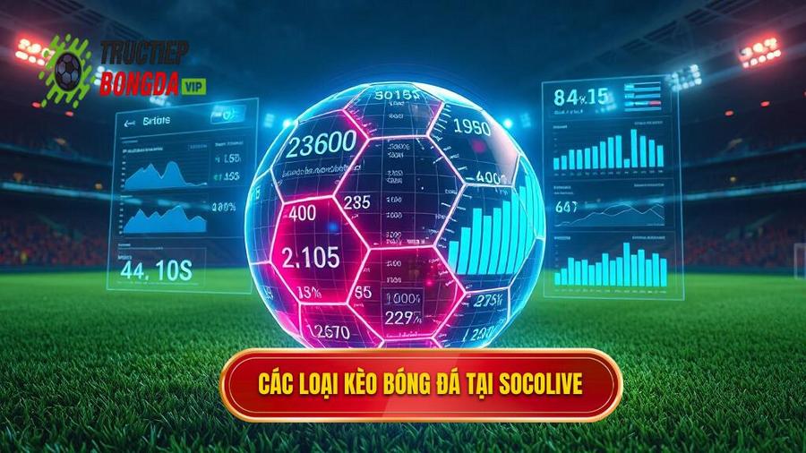Các loại kèo phổ biến tại Kèo bóng đá Socolive