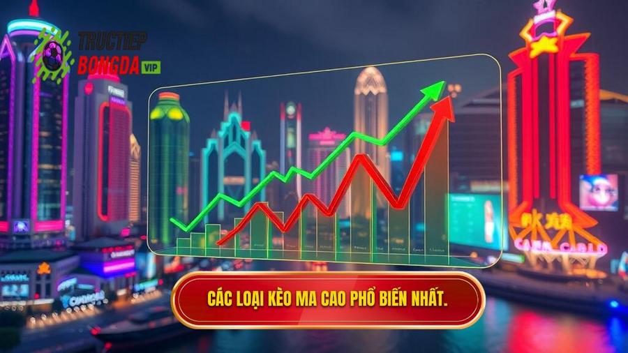 Các loại tỷ lệ phổ biến trong kèo bóng đá Ma Cao