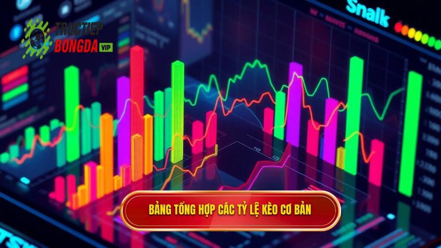 Bảng tổng hợp các tỷ lệ kèo cơ bản