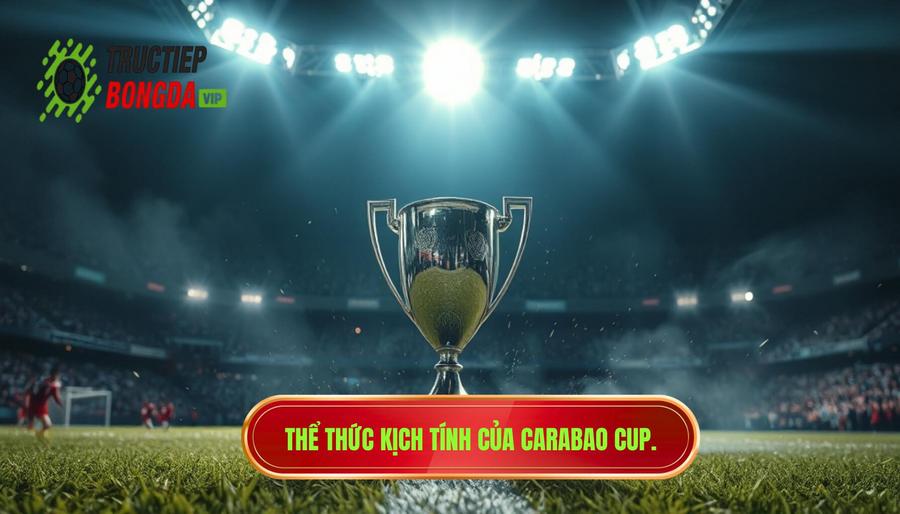 Thể thức thi đấu đầy kịch tính của Carabao Cup